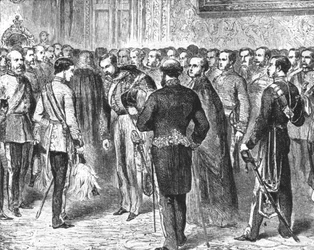 Le Prince de Galles tenant sa première réception, 18 février 1863, 1901