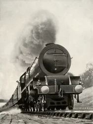 La Princesse Royale, une locomotive express de type 4-6-2 sur le système L.M.S., 1935
