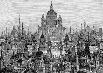 Les Principales Œuvres de Sir Christopher Wren, 1882