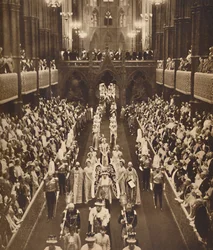 La procession de la reine, 12 mai 1937