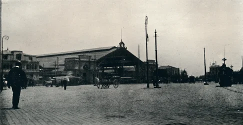 La gare, Santiago, 1911