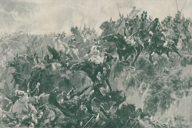 Le ravin à Waterloo, 1815