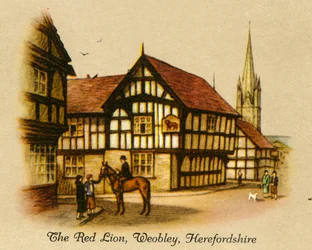 Le Lion Rouge, Weobley, Herefordshire, 1936