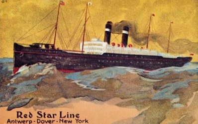 La Red Star Line, vers 1900