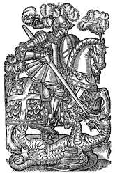 Le Chevalier de la Croix Rouge, 1598, 1893