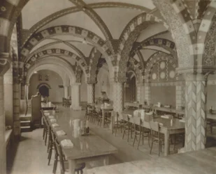 Le Réfectoire, Abbaye de Buckfast, fin XIXe-début XXe siècle
