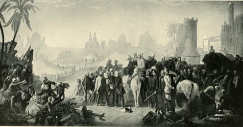 Le secours de Lucknow...novembre 1857, 1901