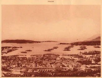 La Rade, Toulon, 1930