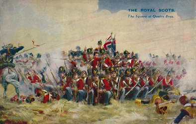 Les Royal Scots. La place à Quatre Bras, 1815, 1939