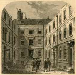Maison de la Société Royale à Crane Court, 1897