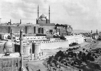 La citadelle de Saladin, Le Caire, Égypte, années 1920