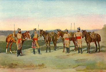 Les Deuxièmes Lanciers du Bengale, 1901