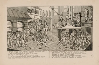 Les Massacres de septembre 1792. La mort de la Princesse de Lamballe