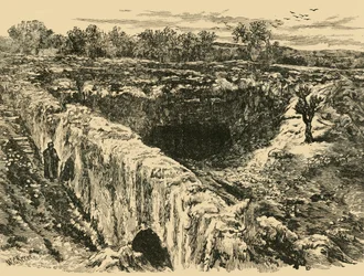 Les sépulcres des rois à Jérusalem, 1890