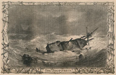 Le Naufrage, vers 1870