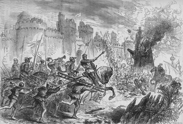 Le Siège de Berwick, vers 1880