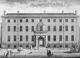 La South Sea House en 1754, milieu du 18ème siècle, 1928