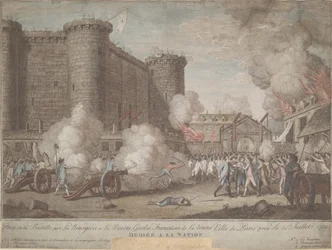 La prise de la Bastille le 14 juillet 1789, 1789