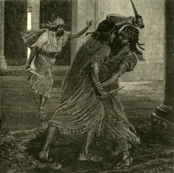 La lutte entre Gomates et Gobryas, 1890