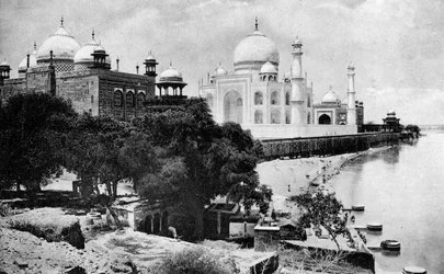 Le Taj Mahal, Agra, 20e siècle