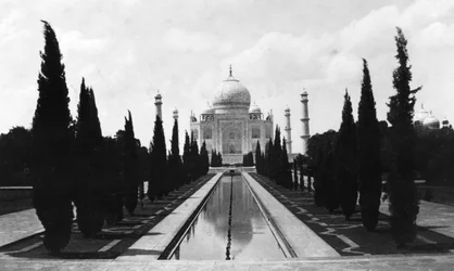 Le Taj Mahal, Agra, Inde, 1916-1917