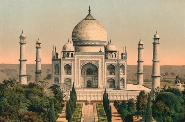 Le Taj Mahal à Agra, vers 1895, 1904