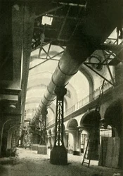 Le Télescope terminé, 1900