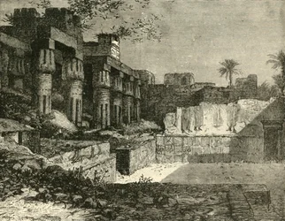 Le Temple de Louxor, 1890