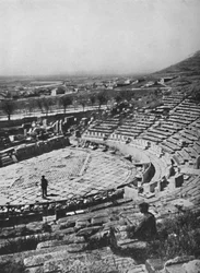 Le Théâtre de Dionysos sur le versant sud de l