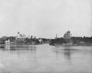 Les Mille-Îles du Saint-Laurent, vers 1897
