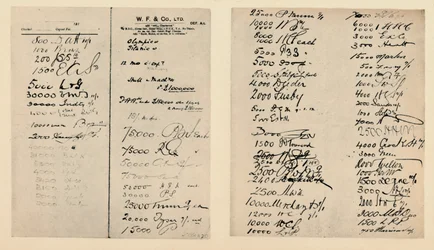 Le slip du Titanic, vers 1910, 1928