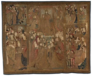 Le Triomphe du Christ La Tapisserie Mazarin, vers 1500