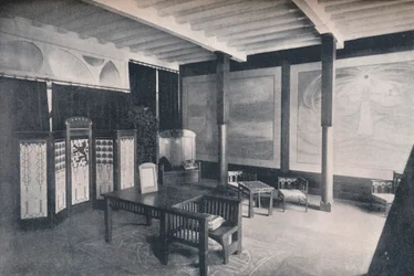 Le vestibule de la section néerlandaise à l