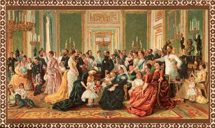 La famille royale victorienne, 1887