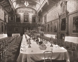 La Chambre de Waterloo, Château de Windsor, Berkshire, 1894