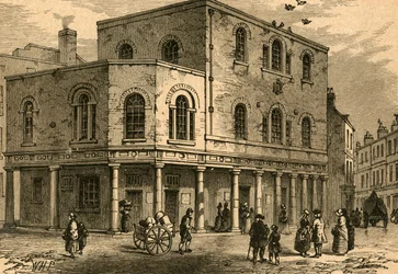 La chapelle de la maison de pesée, 1897