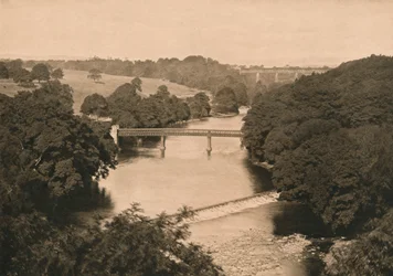 Le Weir sous Barnard Castle, 1902