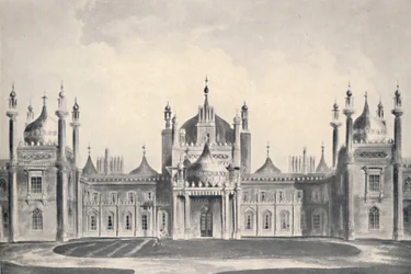 La façade ouest, entrée principale, 1939