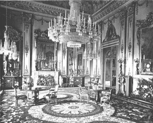 Le Salon Blanc, Palais de Buckingham, Londres, 1894