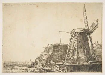 Le Moulin à vent copie inversée