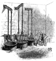 La machine à souffler de Woolwich, 1886