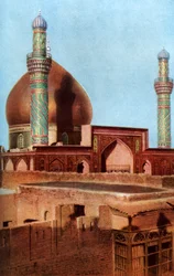 La mosquée al-Askari, Samarra, Irak, vers 1930