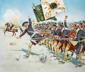 La bataille de Mollwitz, 11 avril 1741, 1936