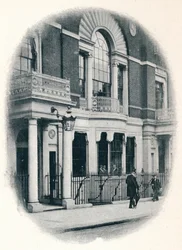 La baie vitrée, Boodles Club, Londres, c1900 1901