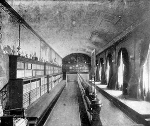 La piste de bowling, Sandringham House, Norfolk, 1910
