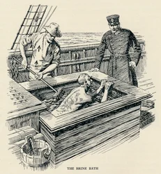 Le bain de saumure, 1834, 1934