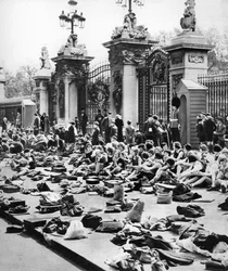 La fête des enfants, Palais de Buckingham, Londres, 1935