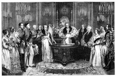 Le baptême de la princesse royale, 1841, 1900