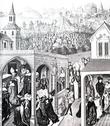 Le couronnement de Philippe II de France.