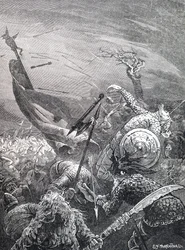 La mort du roi Harold Godwinson